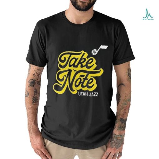 Take Note Utah Jazz Basketball Shirt