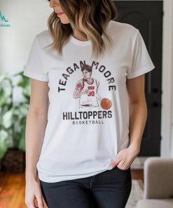 Teagan Moore Hilltoppers basketball cartoon shirt
