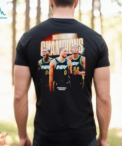Team Pacers Skills Challenge Champions poster shirt