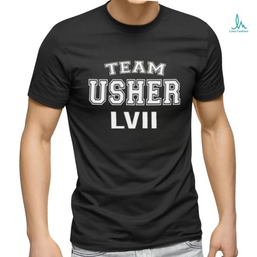 Team Usher Lviii Funny Halftime Football Shirt