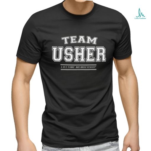 Team Usher Proud Family Surname Last Name Shirt