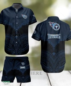 Tennessee Titans NFL Football Short Hawaiian Shirt And Short For Men Women Gift Summer Beach Team Holiday