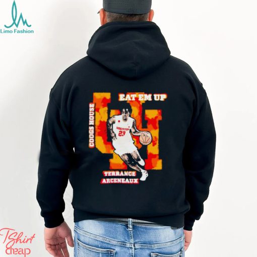 Terrance Arceneaux Houston Cougars Coogs House eat em up t shirt