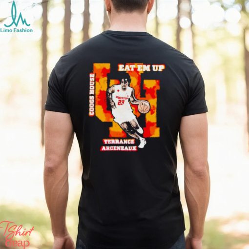 Terrance Arceneaux Houston Cougars Coogs House eat em up t shirt