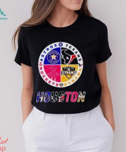 Texans Dynamo Rockets Astros Houston logo shirt