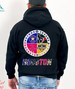 Texans Dynamo Rockets Astros Houston logo shirt