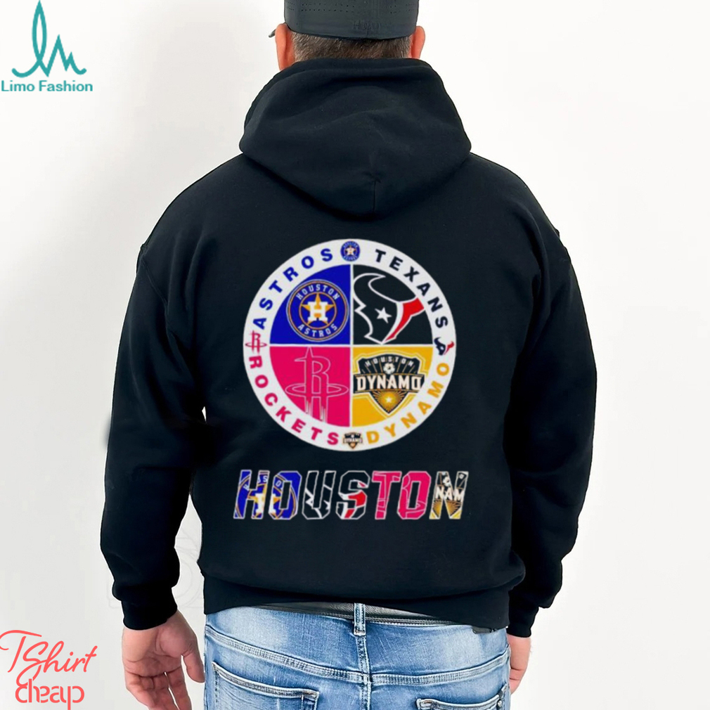Texans Dynamo Rockets Astros Houston logo shirt Texans Dynamo Rockets Astros Houston logo shirt
