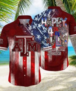 Texas A&ampM Aggies NCAA2 Independence Day Holidays Hawaiian Shirt For Men Women Gift