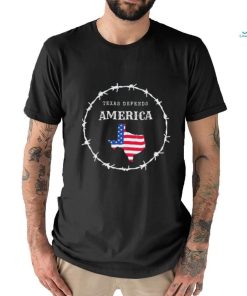 Texas Defends America Texas Razor Wire Shirt