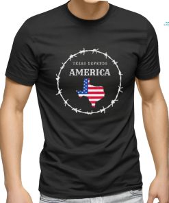 Texas Defends America Texas Razor Wire Shirt