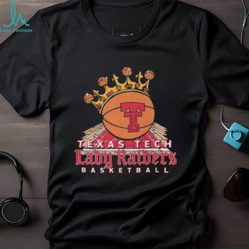 Texas Tech Basketball Lady Raiders Reign Black Logo Shirt