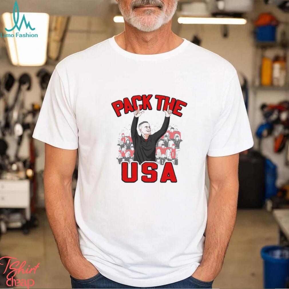 Texas Tech pack the USA shirt Texas Tech pack the USA shirt