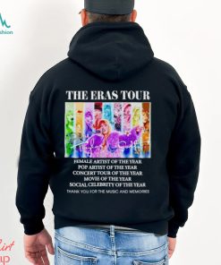 The Eras Tour 1989 2024 thank you for the music and memories shirt