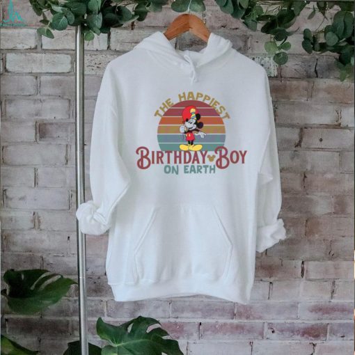 The Happiest Birthday Boy On Earth shirt