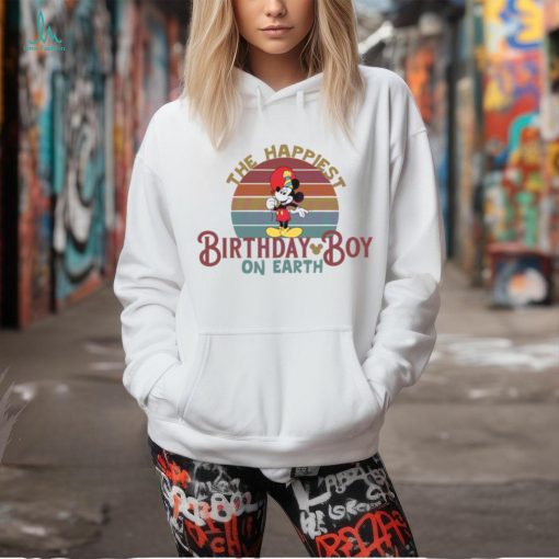 The Happiest Birthday Boy On Earth shirt