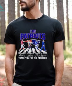 The Patriots Abbey Road thank you for the memories shirt