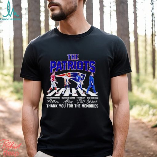 The Patriots Abbey Road thank you for the memories shirt