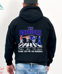 The Patriots Abbey Road thank you for the memories shirt