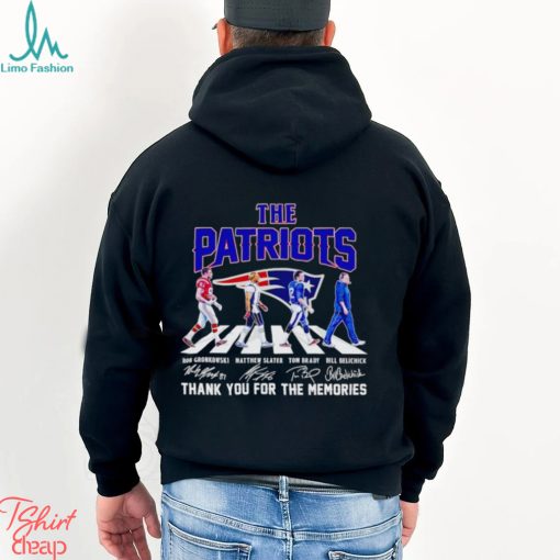 The Patriots Abbey Road thank you for the memories shirt