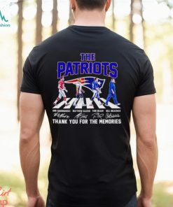 The Patriots Abbey Road thank you for the memories shirt