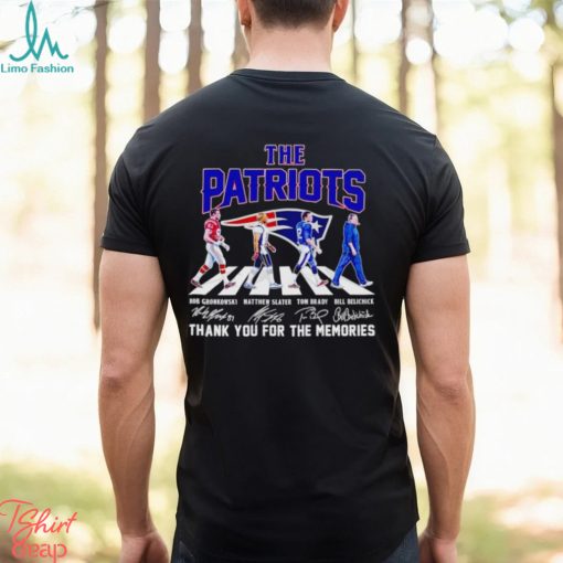 The Patriots Abbey Road thank you for the memories shirt