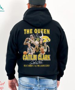 The Queen Caitlin Clark NCAA’s Women’s All Time Leading Scorer T Shirt