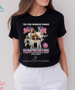 The Star Spangled Banner Reba Mcentire 50 Years Ago Sang The National Anthem 1974 – 2024 T Shirt