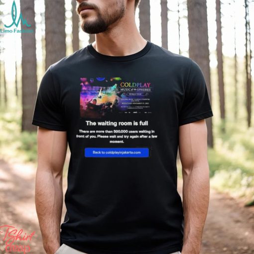 The Waiting Room Is Full World Tour Jakarta Shirt
