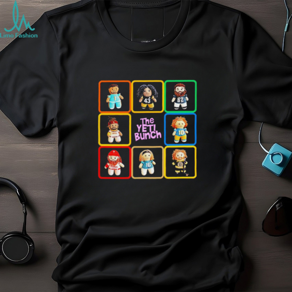 The Yeti bunch NFL players shirt The Yeti bunch NFL players shirt