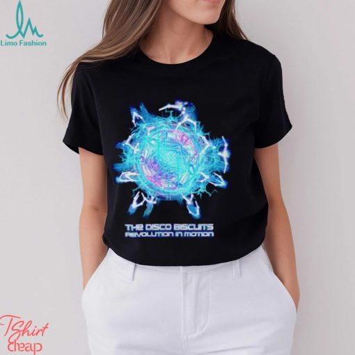 The disco biscuits revolution in motion shirt