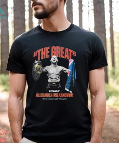 The great Alexander Volkanovski world featherweight champion shirt, hoodie, sweater, long sleeve and tank top The great Alexander Volkanovski world featherweight champion shirt