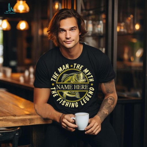 The man the myth the fishing legend shirt
