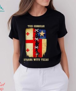 This Georgian stands with Texas shirt