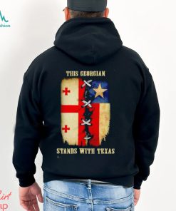 This Georgian stands with Texas shirt