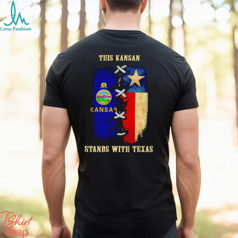 This Kansan stands with Texas shirt This Kansan stands with Texas shirt