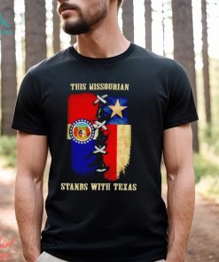 This Missourian stands with Texas shirt