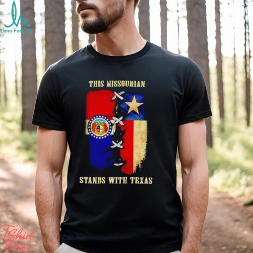 This Missourian stands with Texas shirt