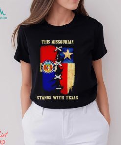 This Missourian stands with Texas shirt