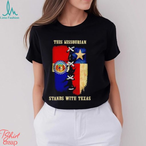 This Missourian stands with Texas shirt