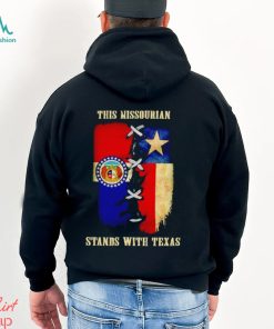 This Missourian stands with Texas shirt