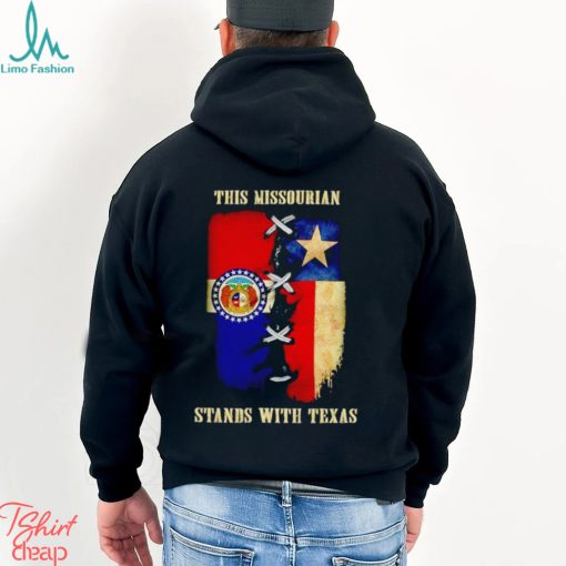 This Missourian stands with Texas shirt