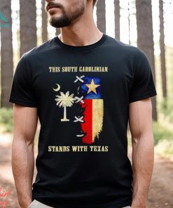 This South Carolinian stands with Texas shirt