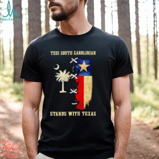 This South Carolinian stands with Texas shirt