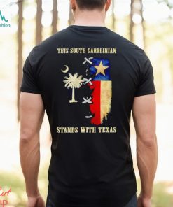 This South Carolinian stands with Texas shirt