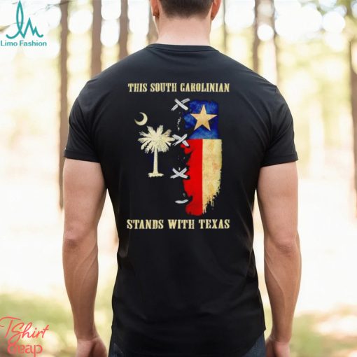 This South Carolinian stands with Texas shirt