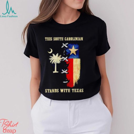 This South Carolinian stands with Texas shirt