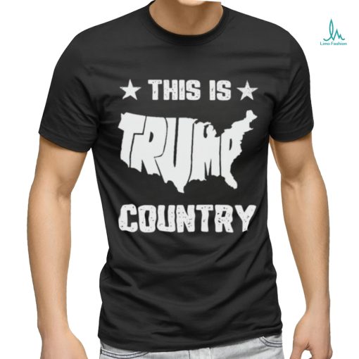 This is Trump country USA map shirt