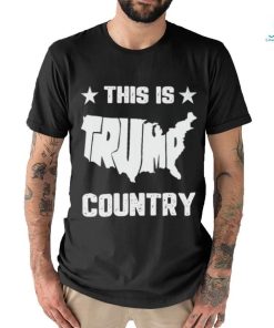 This is Trump country USA map shirt
