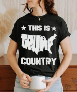 This is Trump country USA map shirt