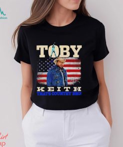 Toby Keith that’s country bro USA flag signature shirt